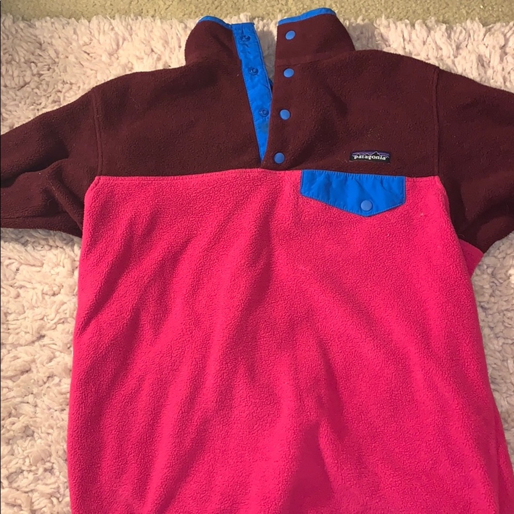 patagonia snap-t fleece pullover